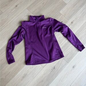 Columbia Vibrant Purple Fleece Pullover